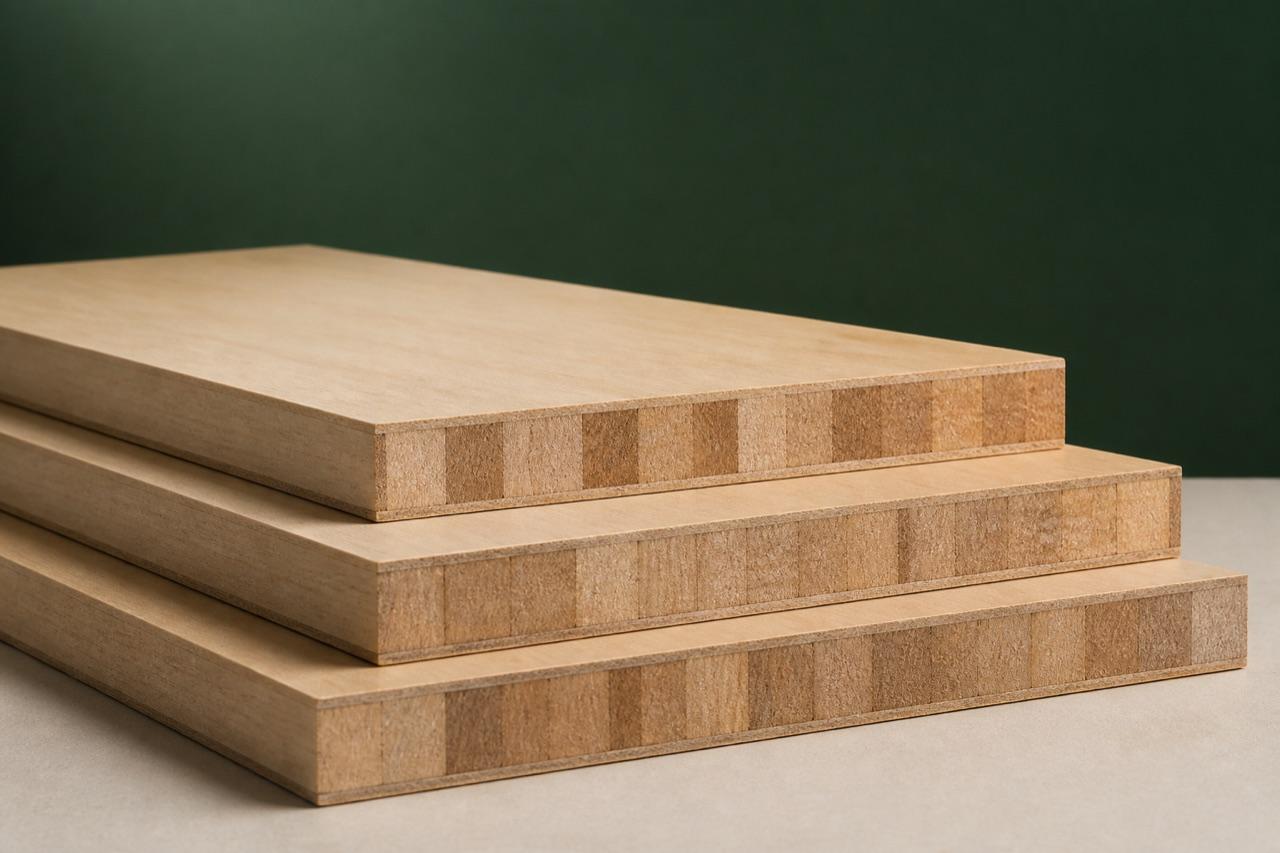 Conceptual product view for Blockboard panels